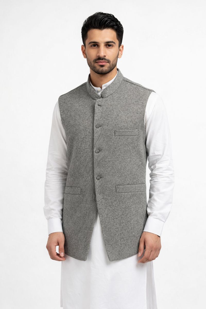 Topnoch Ash Grey Executive Waistcoat